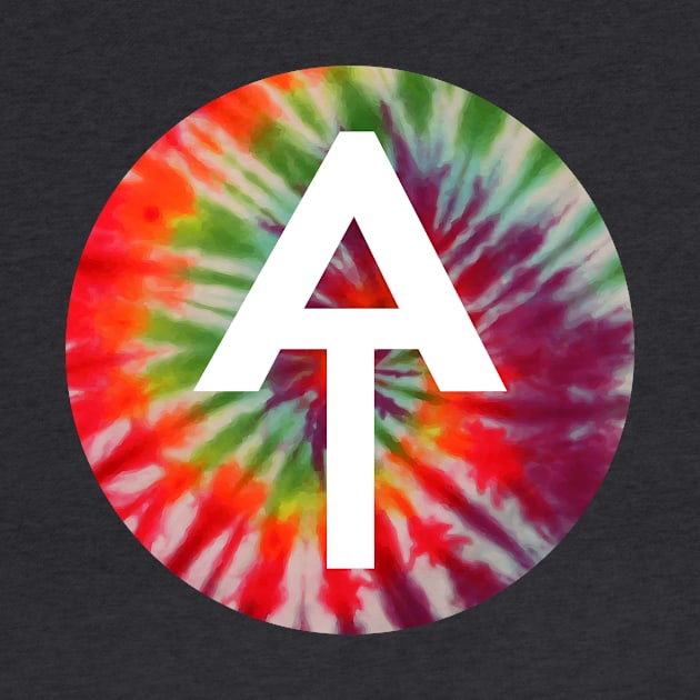 Appalachian Trail Blaze Appalachian Trail Marker Tie Dye by PodDesignShop